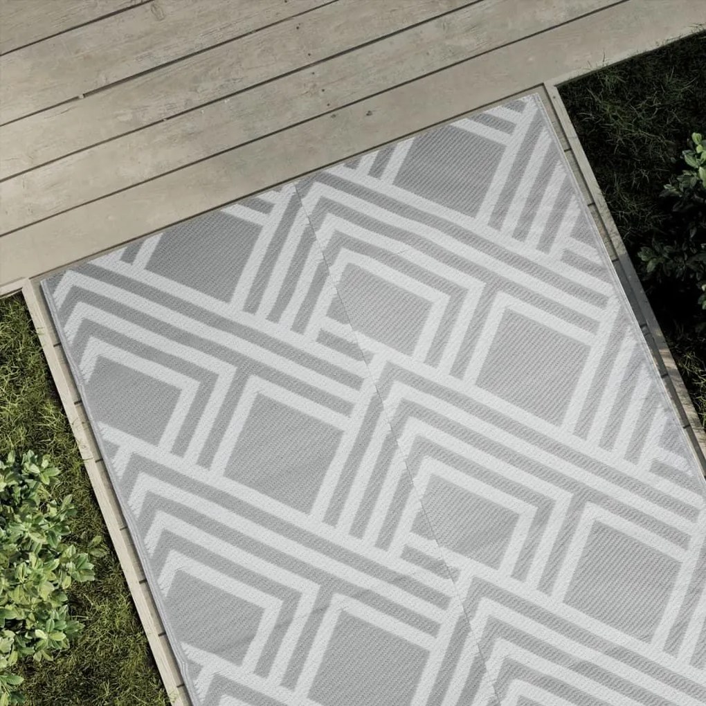 Χαλί εξωτερικού χώρου ARAKIL γκρι 120x180 cm PP - Γκρι