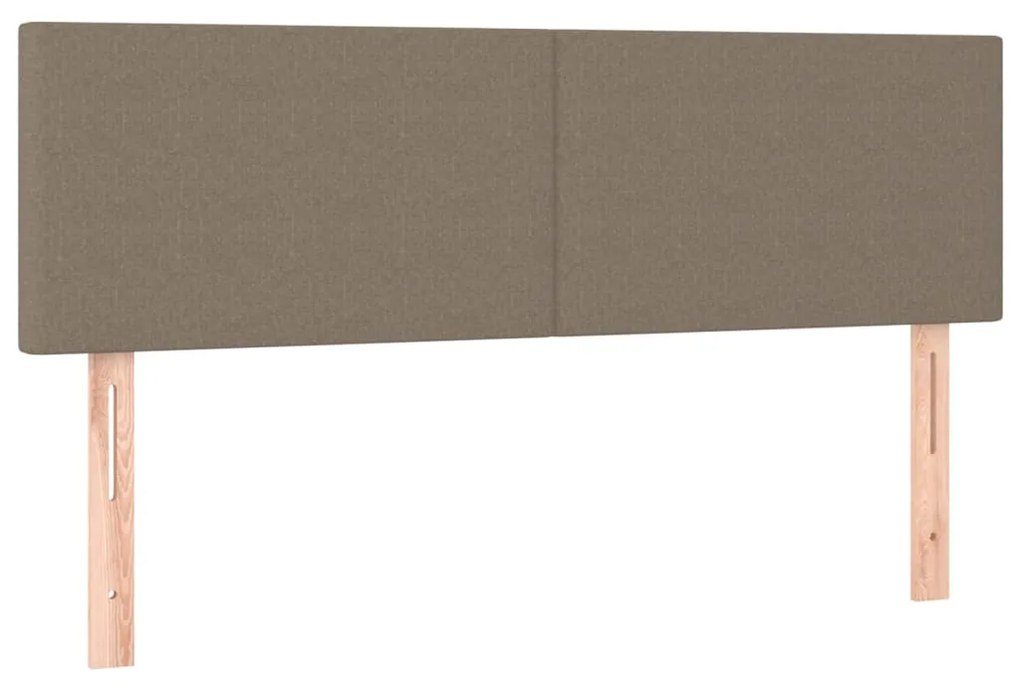 ΚΡΕΒΑΤΙ BOXSPRING ΜΕ ΣΤΡΩΜΑ TAUPE 140X200 ΕΚ. ΥΦΑΣΜΑΤΙΝΟ 3126649