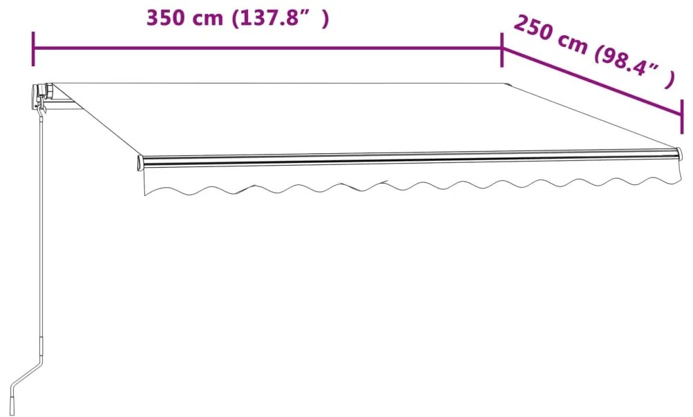 ΤΕΝΤΑ ΣΥΡΟΜΕΝΗ ΑΥΤΟΜΑΤΗ ΚΙΤΡΙΝΟ / ΛΕΥΚΟ 350 X 250 ΕΚ. 3068888