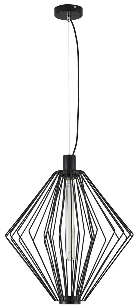 Φωτιστικό Οροφής Μονόφωτο Homelighting Med 77-8229 Black