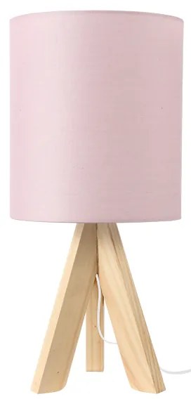 Φωτιστικό Επιτραπέζιο Aca TF176721TPP PICCOLO Ροζ (Pink)