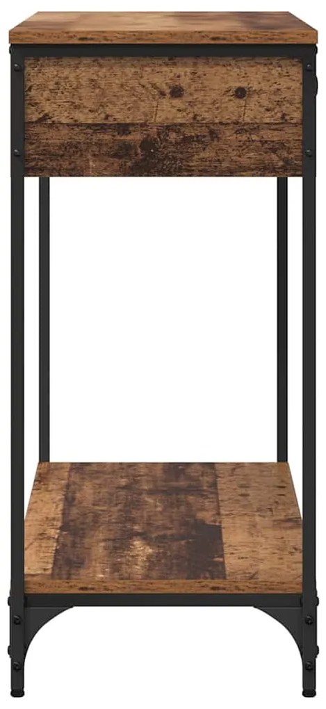vidaXL Τραπέζι κονσόλας Other Παλαιό ξύλο 100 x 34.5 x 75 εκ.