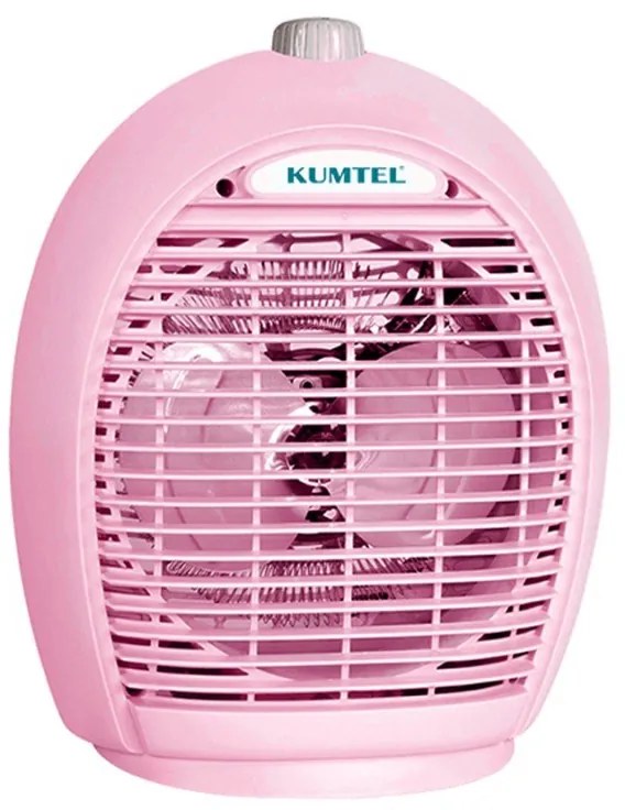 Kumtel Twix LX-6331 Αερόθερμο Δωματίου Δαπέδου και Τοίχου Ροζ 2000W