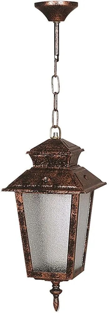Φωτιστικό Οροφής 685AVN1369 Φ18x50cm E27 40W Brown Opviq
