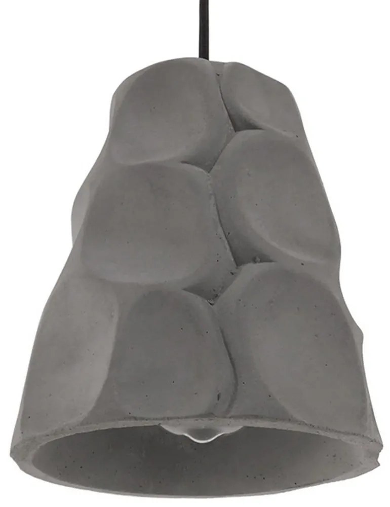 Φωτιστικό Οροφής Como 01327 Grey GloboStar Cement