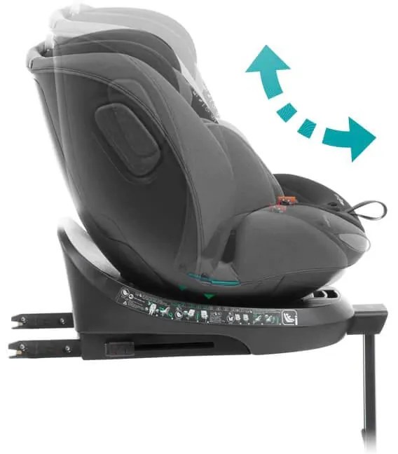 Baby Auto Core I-Size Βρεφικό Κάθισμα Αυτοκινήτου Anthracite Melange 40-150cm