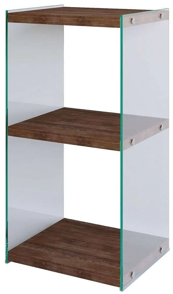 Ραφιέρα Δαπέδου 552NOS1301 40x35x80cm Walnut