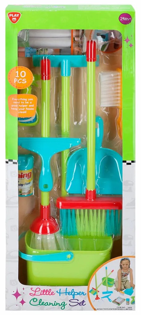 Σετ Καθαρισμού και Αποθήκευσης PlayGo 6 x 50 x 6 cm (4 Μονάδες)