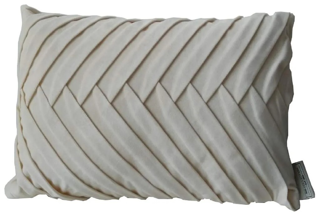 Μαξιλάρι ArteLibre Ιβουάρ Βελούδο 30x50cm