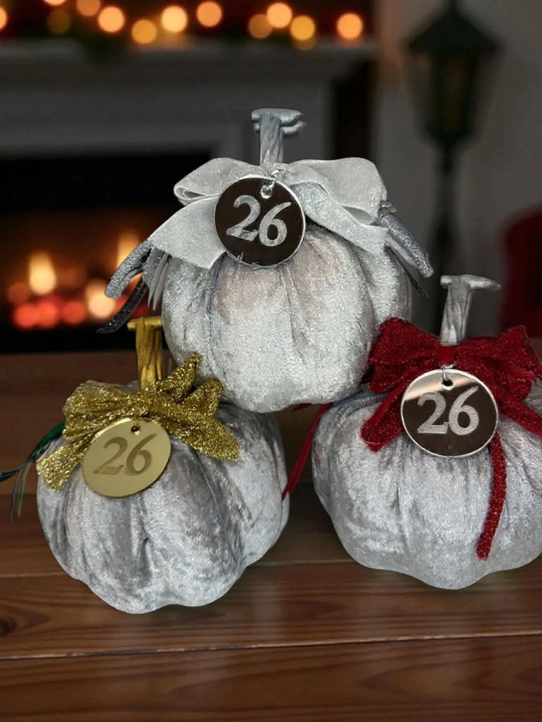 Κολοκύθα Γκρι του πάγου βελούδινη μεγάλη - Ασημί