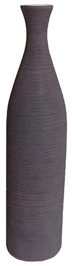 Βάζο Κεραμικό Line 017410 D9,5xH40cm Purple Ceramic
