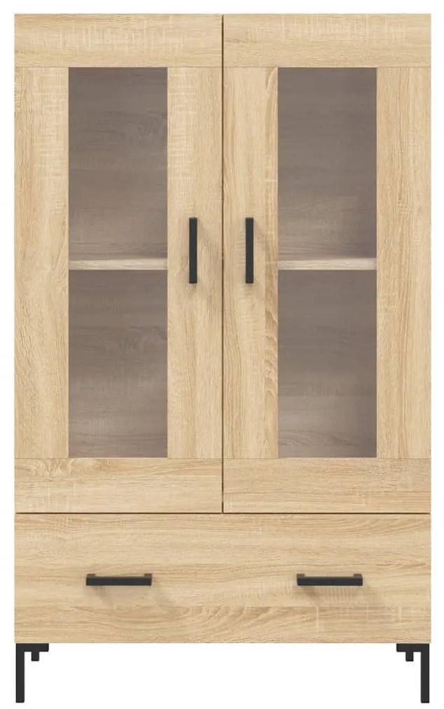 vidaXL Ντουλάπα Sonoma Δρυς 69,5 x 31 x 115 εκ. από Επεξεργασμένο Ξύλο