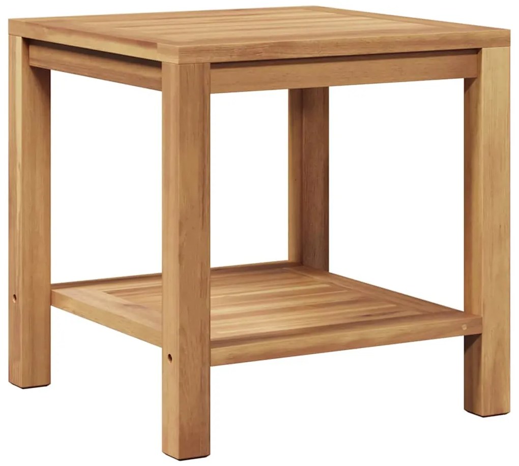 vidaXL Τραπεζάκι σαλονιού Καφέ 45 x 45 x 45 cm Μασίφ ξύλο teak