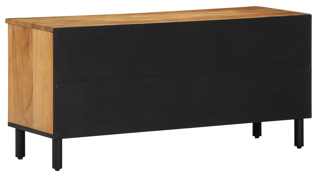 vidaXL Ντουλάπι Τηλεόρασης 100x33,5x46 εκ Κατασκευασμένο από Μασίφ Ξύλο Ακακίας