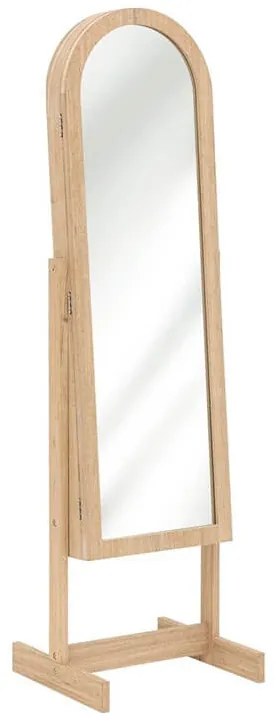 Διακοσμητικός καθρέπτης δαπέδου Atmosphera ορθογώνιος, με κοσμηματοθήκη και διαστάσεις 42x37.5x145cm