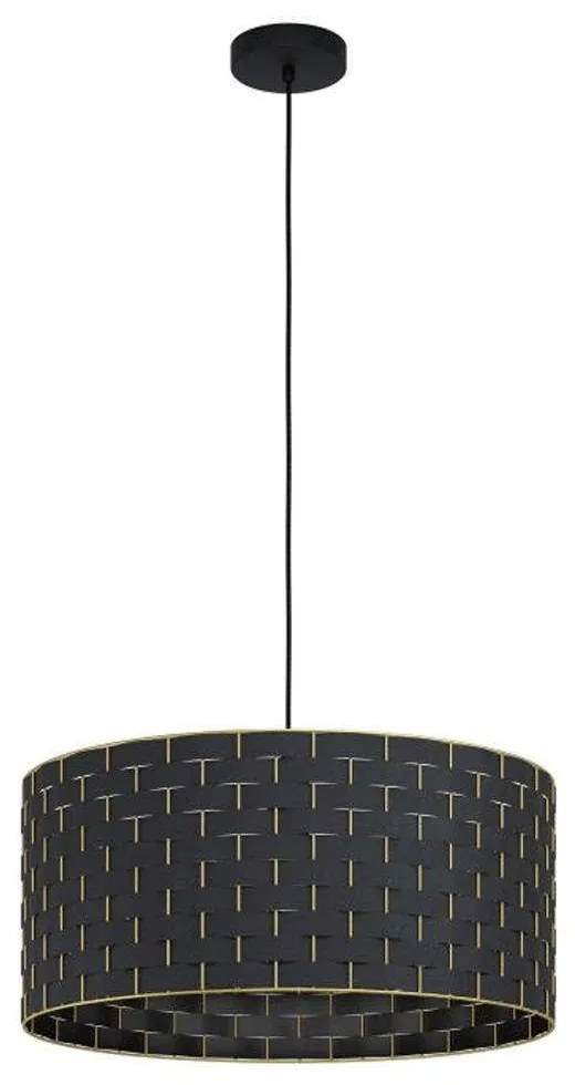 Φωτιστικό Οροφής Marasales 99525 55x110cm 1xE27 40W Black-Gold Eglo