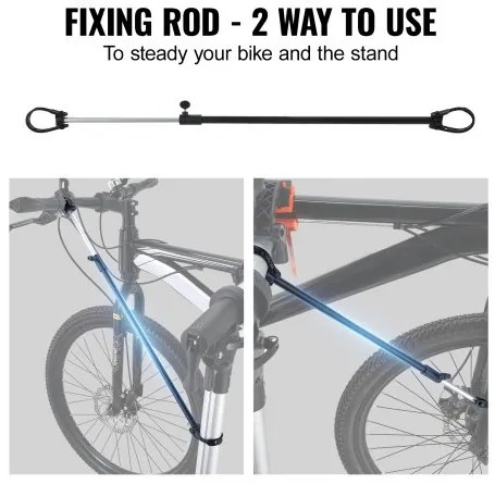 VEVOR Bike Repair Stand, 66 lbs Heavy-duty Aluminum Bicycle Repair Stand, Adjustable Height Bike Maintenance Workstand with Magnetic Tool Tray Telescopic Arm, Foldable Bike Work Stand for Home, Shops