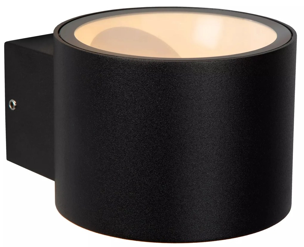 Φωτιστικό Επίτοιχο Lucide 28803-01-30 OXFORD Μαύρο Ματ (Black Mat)