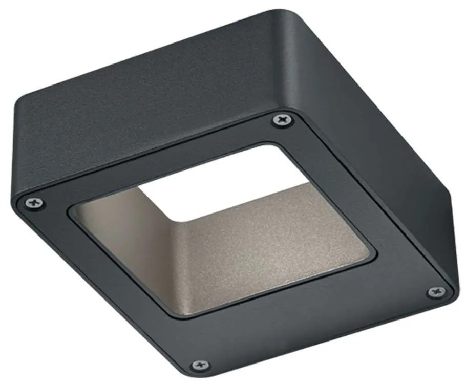 Φωτιστικό Τοίχου - Απλίκα Reno 220760142 4,5W Led 12x4cm Anthracite Trio Lighting