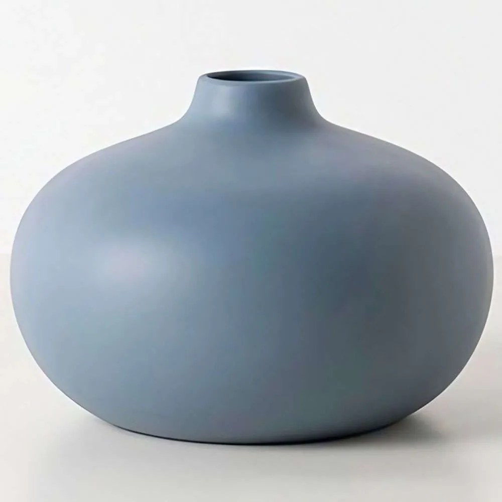 Βάζο 963DNL1280 23x16x23cm Blue Aberto Design Ceramic