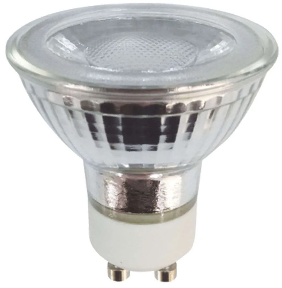 Λαμπτήρας Led 7WGU10CWWGL GU10 7W 3000K 600lm Clear Aca