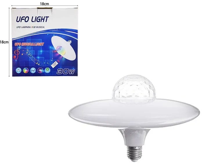 LED RGB λάμπα - Ufo RGB Light