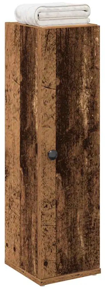 Ντουλάπι μπάνιου με θήκη για ρολά 20,5x22x72 εκ.