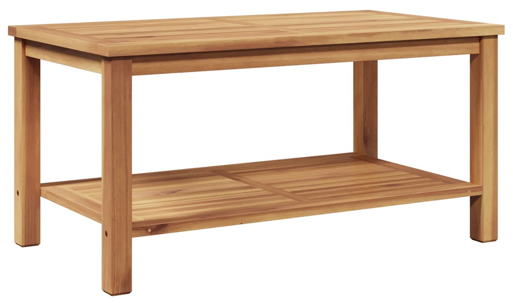 vidaXL Τραπεζάκι σαλονιού Καφέ 90 x 50 x 45 cm Μασίφ ξύλο teak