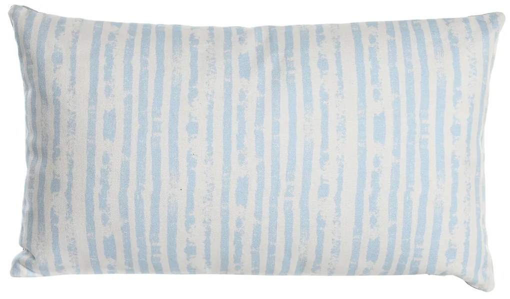 Μαξιλάρι DKD Home Decor 50 x 15 x 30 cm Ρίγες Μπλε Λευκό Μεσογείακός
