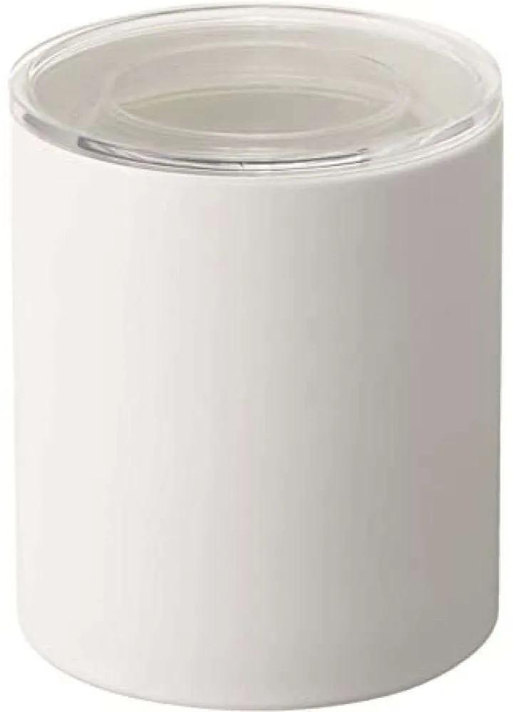 Βάζο Αποθήκευσης WH Large LBTYMZK5116 10,5x10,5x12cm White Yamazaki Κεραμικό,Polyresin