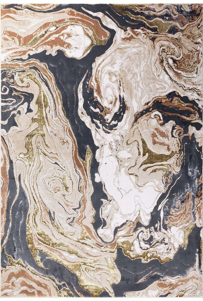 Χαλί Aurora AU08 Marble Beige-Black Asiatic London 120X170cm