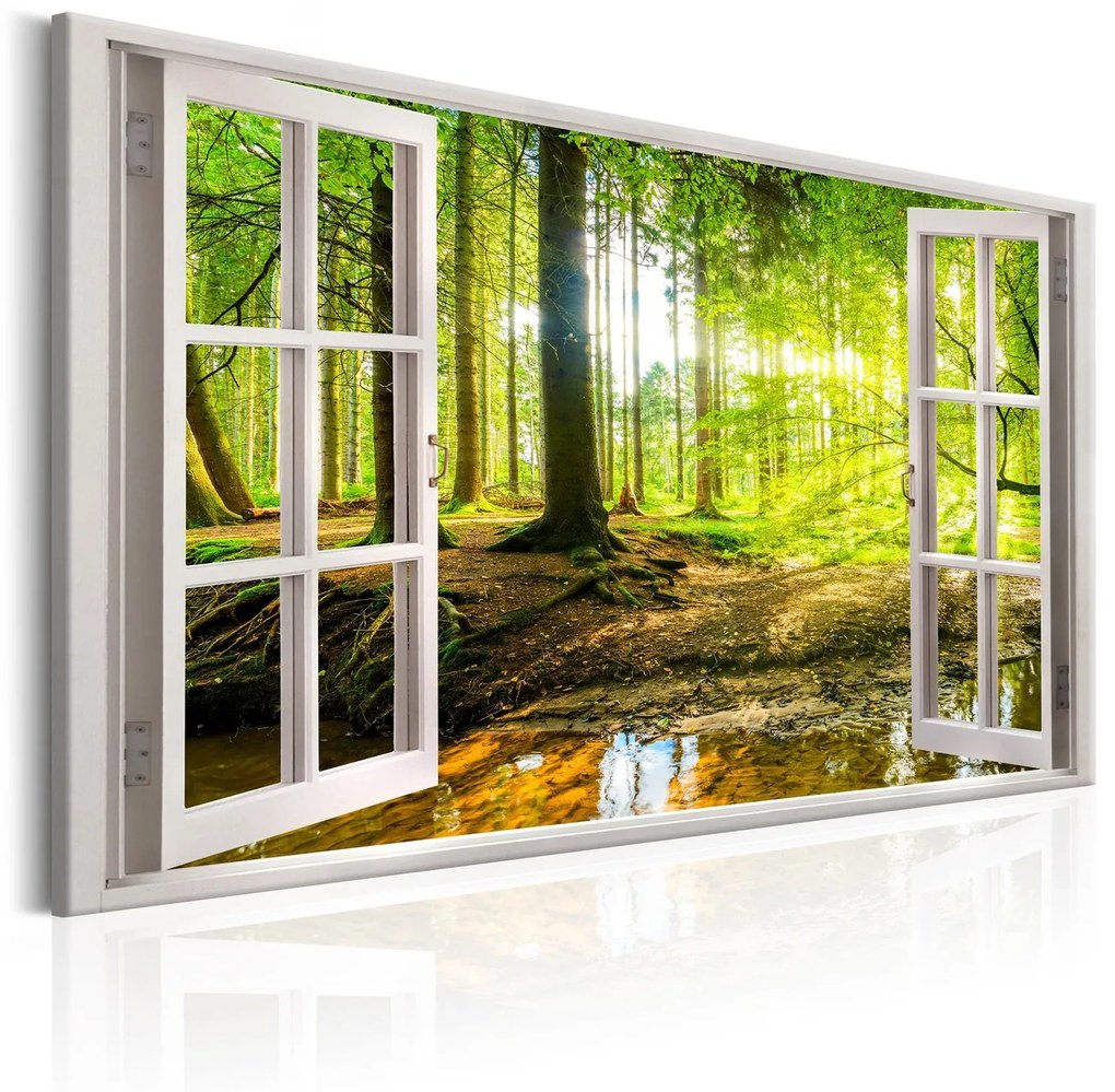 Πίνακας - Window: View on Forest 90x60