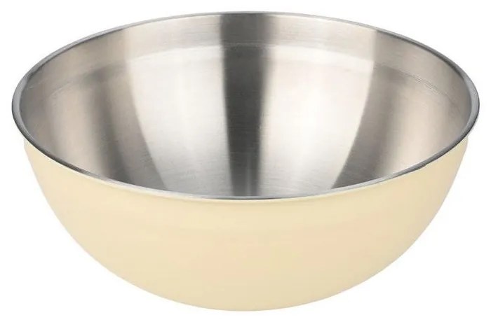 Μπωλ Ανάδευσης Allure 01-25021 Ανοξείδωτο 20cm Ivory Estia Ανοξείδωτο Ατσάλι