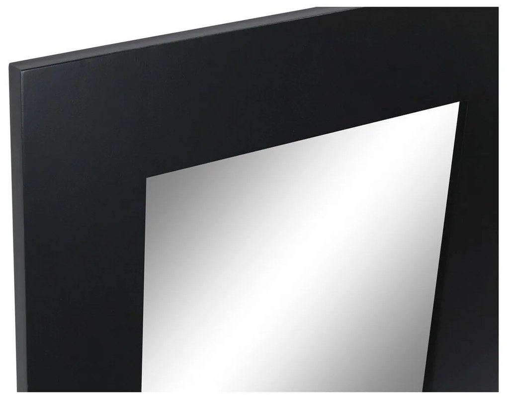 Τοίχο καθρέφτη DKD Home Decor Μαύρο Ανατολικó 60 x 2,5 x 86 cm