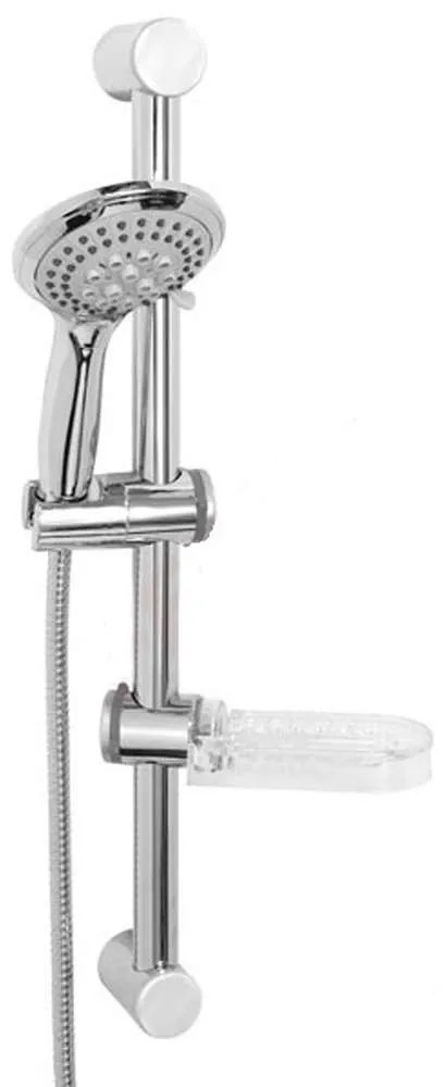 Κολώνα Ντους Με Ράφι Και Τηλέφωνο Emo N140B Chrome Ferro Ορείχαλκος