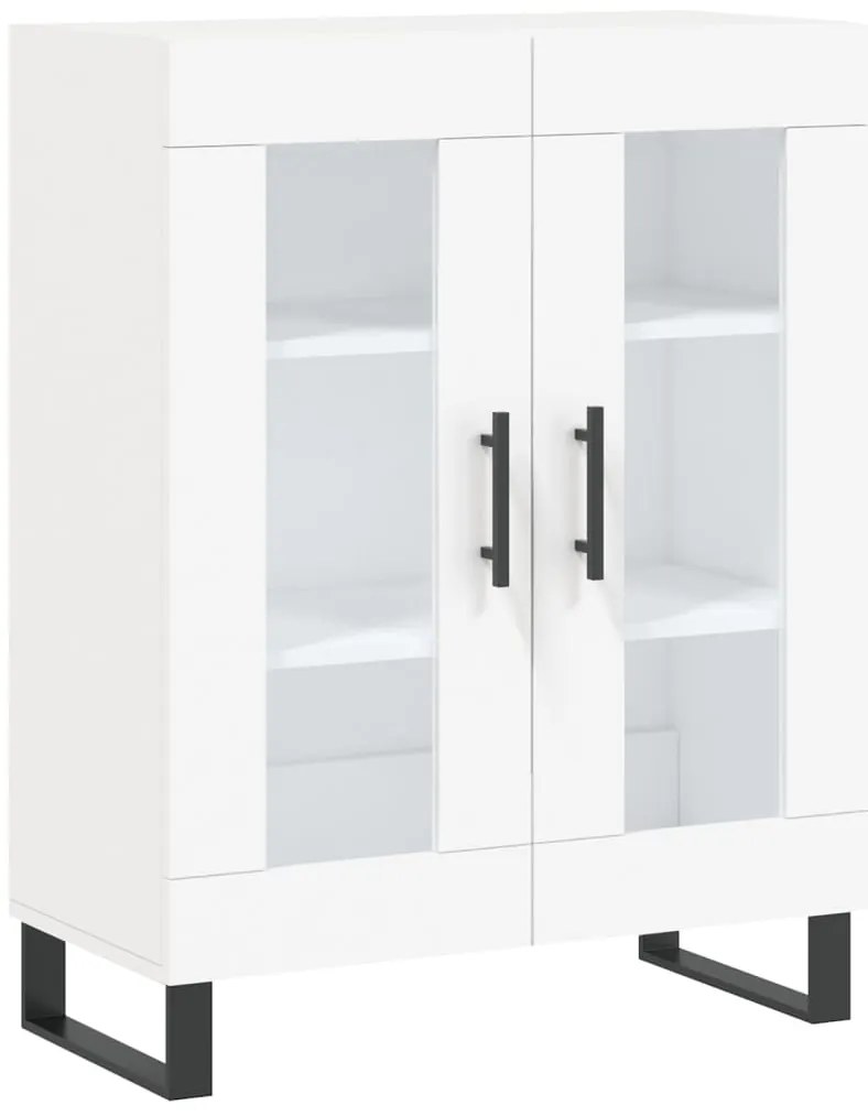 vidaXL Ντουλάπι Λευκό 69,5x34x180 εκ. από Επεξεργασμένο Ξύλο