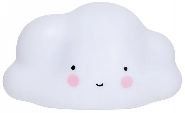 A Little Lovely Company Φωτάκι Νυκτός Night light Cloud NLCLWH04