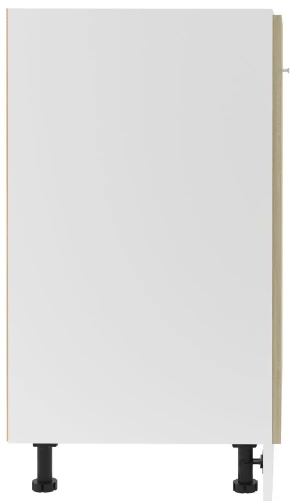 vidaXL Ντουλάπι "Lyon" Sonoma Δρυς 60x46x81,5 εκ. από Τεχνητό Ξύλο