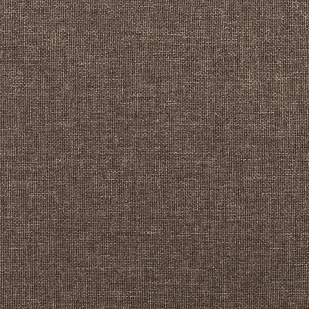 Υποπόδιο Taupe 60x60x36 εκ. Υφασμάτινο - Μπεζ-Γκρι