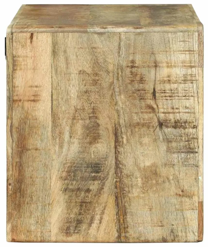 vidaXL Ντουλάπι TV με ράφι Καφέ 60 x 32 x 36 εκ. Μασίφ ξύλο μάνγκο