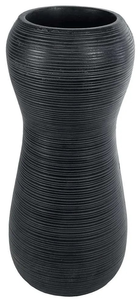 Κασπώ Δαπέδου Barrio 20773 Φ40x93cm Black GloboStar Cement