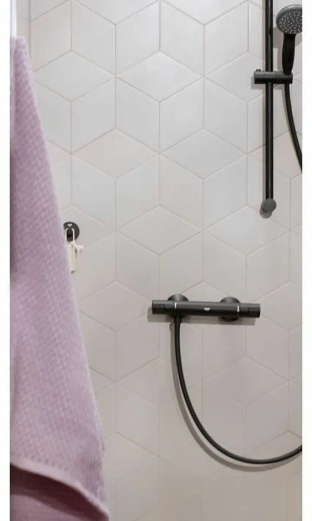 Βρύση με δύο λαβές Grohe Precision Start Για ντους Ματ μαύρο Μέταλλο