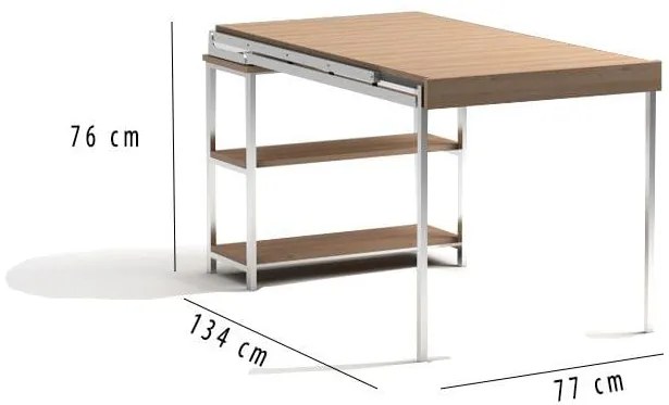 Πτυσσόμενη  Βιβλιοθήκη/Τραπέζι Racket