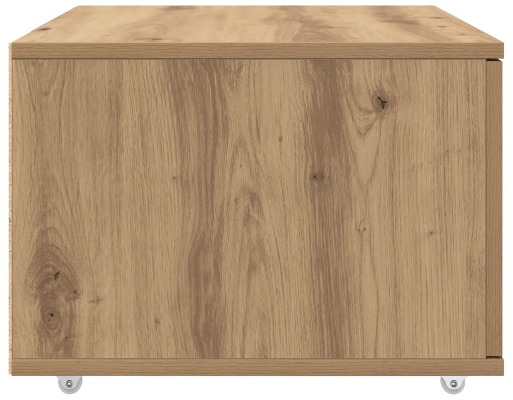 vidaXL Ντουλάπι με Συρτάρια Καφέ 55 x 45 x 33.5 εκ Επεξεργασμένο ξύλο