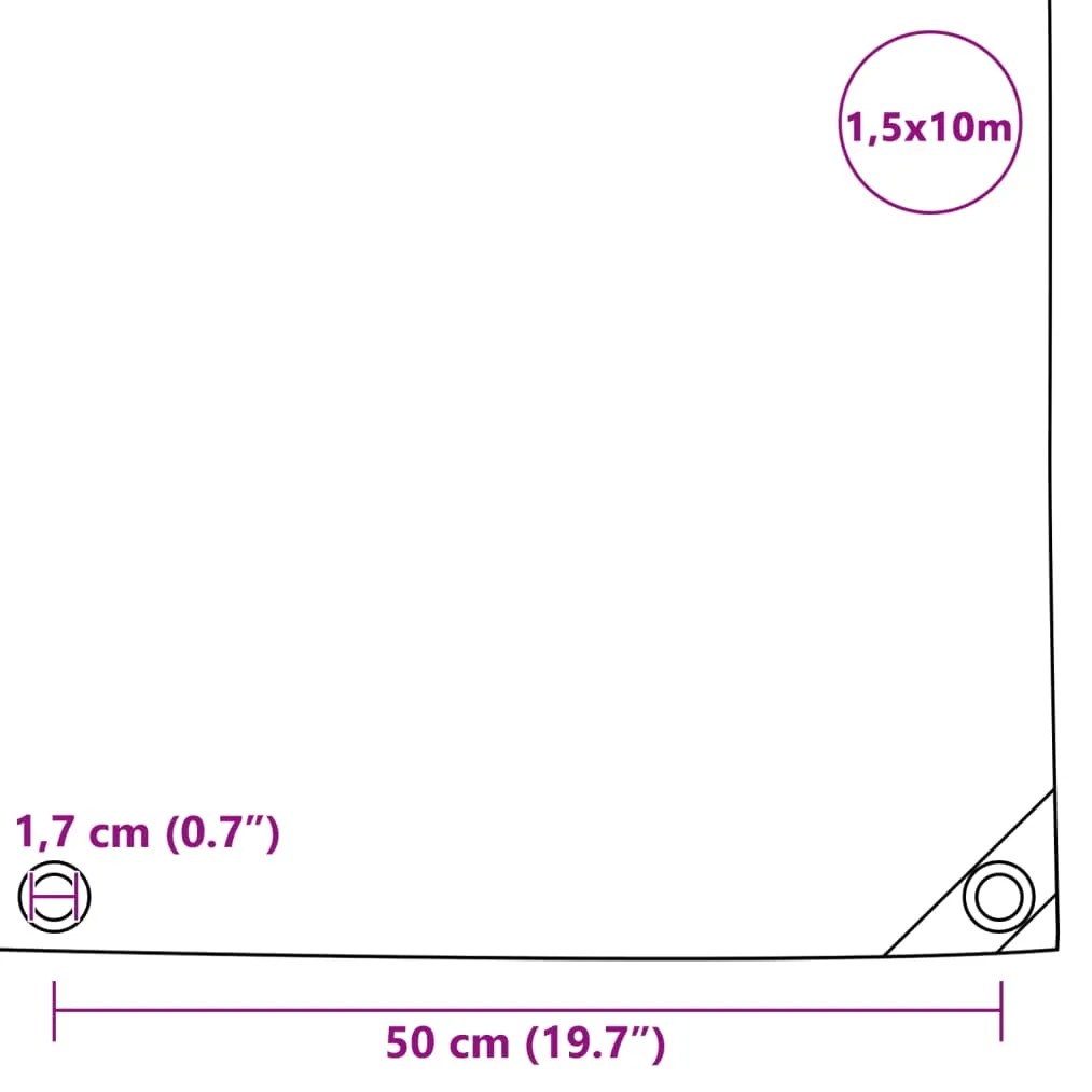 ΜΟΥΣΑΜΑΣ ΓΚΡΙ 1,5 X 10 Μ. 650 ΓΡ./Μ.² 144888