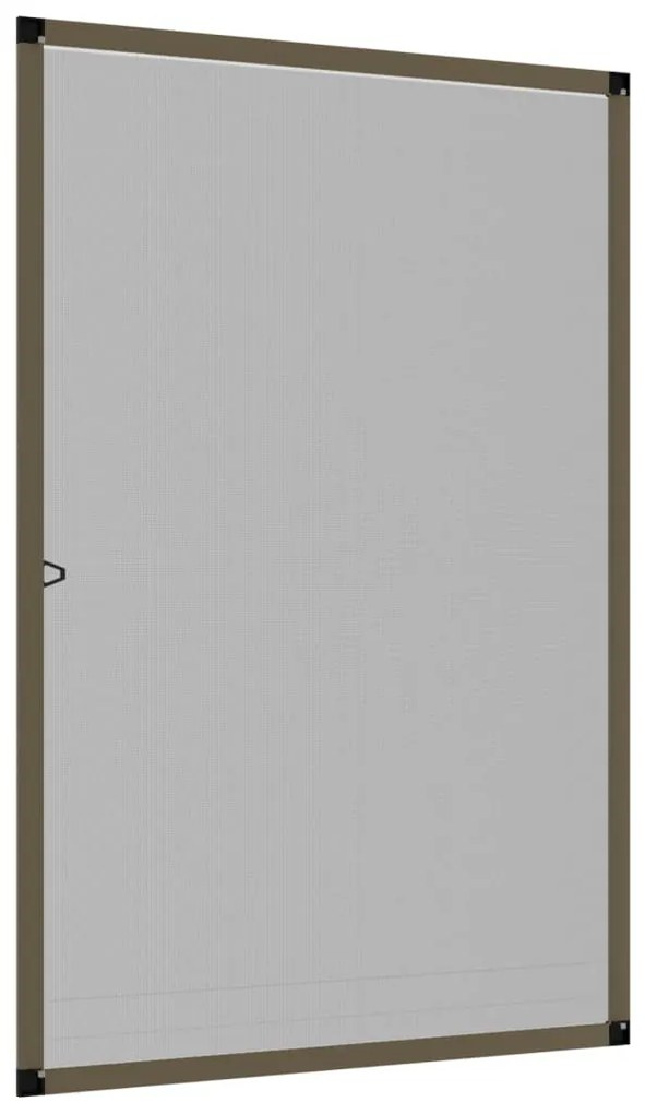 vidaXL Σήτα Εντόμων για Παράθυρα Καφέ 80 x 120 εκ.