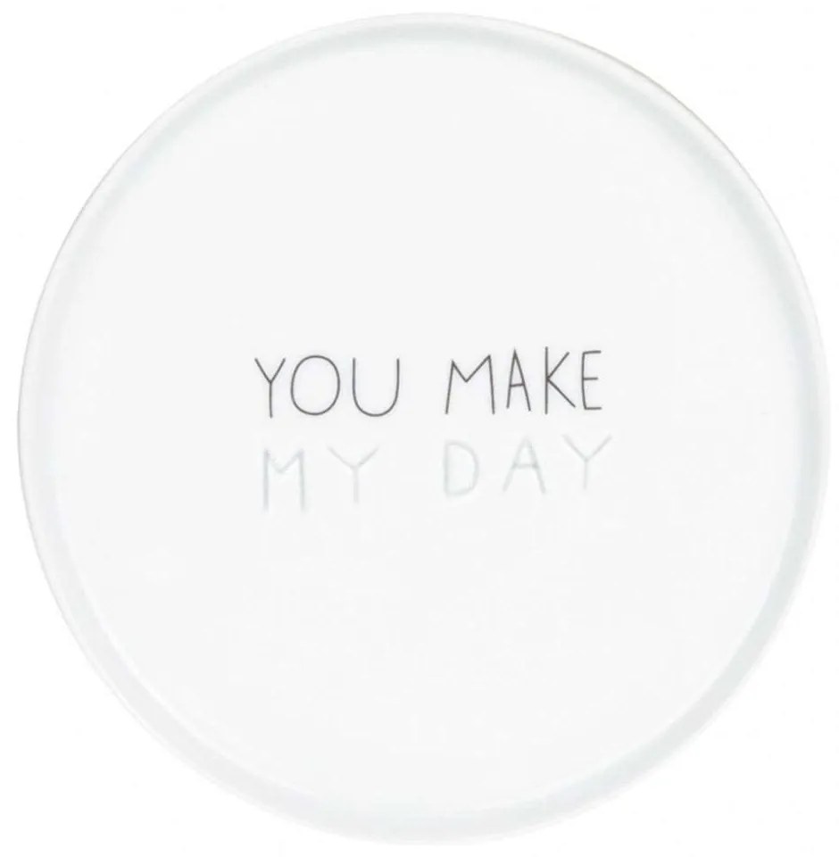 Πιάτο Γλυκού You Make My Day LBTRD0016530 Φ11cm White Raeder Πορσελάνη