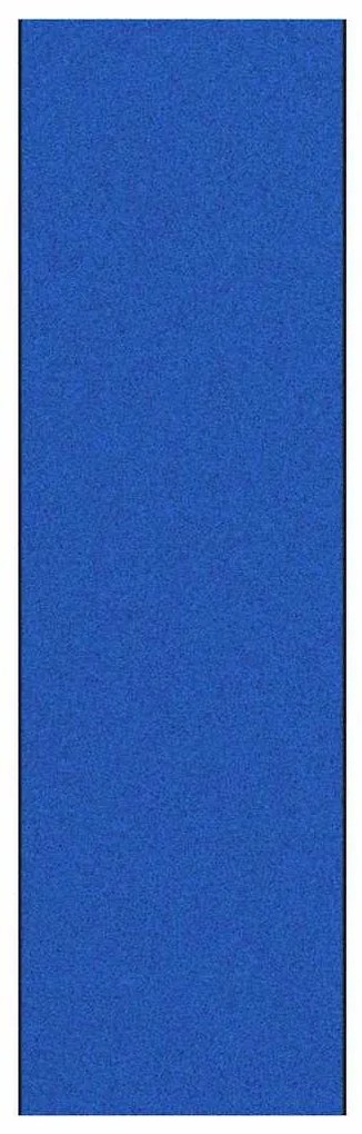 vidaXL Χαλάκι Εξώπορτας Μπλε και Μαύρο 120 x 400 cm Πολυαμίδιο και PVC