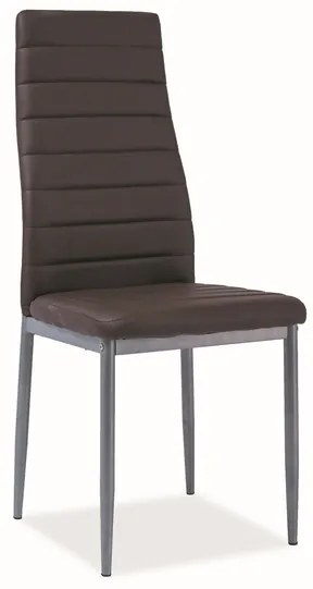 ΚΑΡΕΚΛΑ H261 BIS ΑΛΟΥΜΙΝΙΟΥ / ΚΑΦΕ ECO LEATHER DIOMMI H261BISSBR