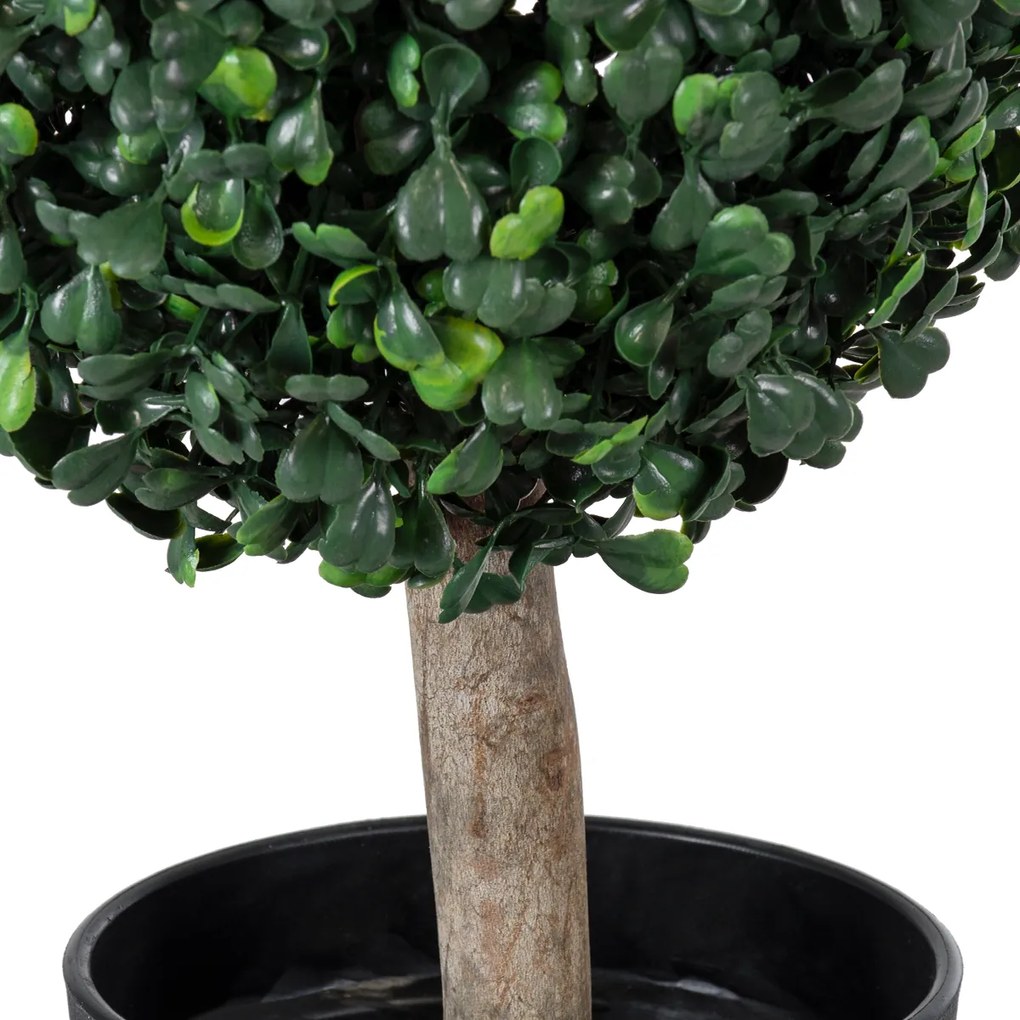 GloboStar® Artificial Garden BUXUS 20404 Τεχνητό Διακοσμητικό Φυτό Πυξός Υ35cm